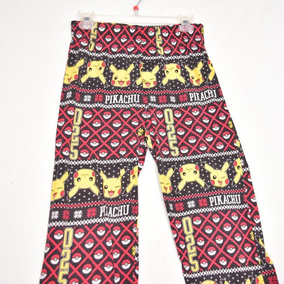 Pokemon Pajama Pants Pikachu 025 Size Small - Picture 2 of 6
